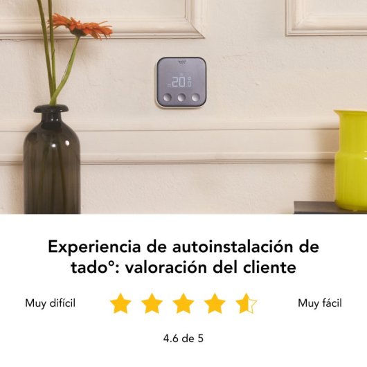 Termóstato Inteligente Tado X Kit Inicial Com fios para Aquecimento