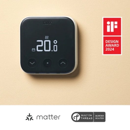 Kit de démarrage Tado avec thermostat intelligent X avec câblage et pont Internet