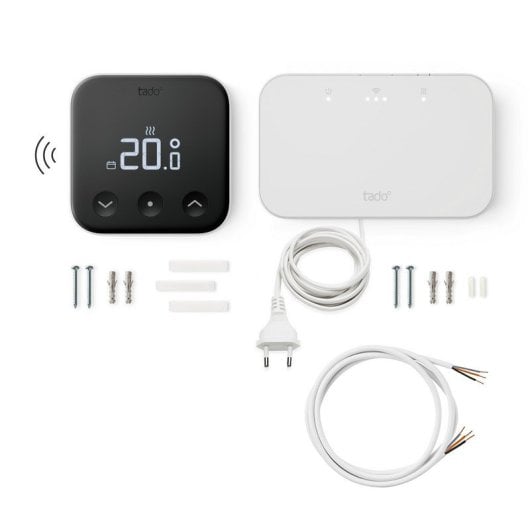 Termóstato Inteligente Tado X Kit Inicial Sensor Temperatura Inalâmbrico X + Receptor Inalâmbrico X