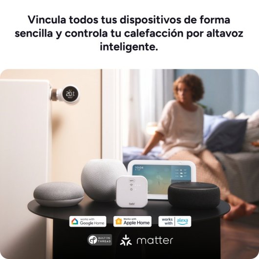 Tado Pack Quattro X 4 Cabezales Termostáticos Inteligentes