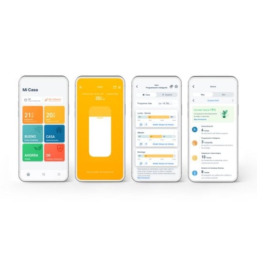 Tado X Termostato Inteligente Cableado Negro