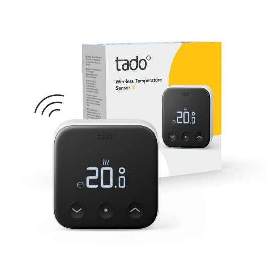 Sensor de Temperatura Inteligente Tado VX-WTS02-TC-ML-00 Sem fios para Aquecimento