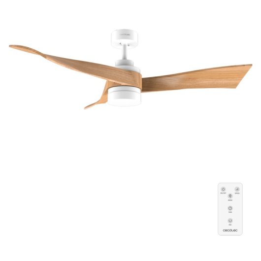 Deckenventilator Cecotec EnergySilence Aero 5280 Whitewood 52" 40W LED Fernbedienung