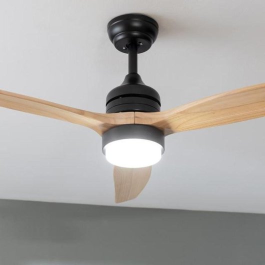 Ventilador de Techo Cecotec EnergySilence Aero 5275 40W 6 Velocidades con Luz LED Silencioso Mando Temporizador Función 