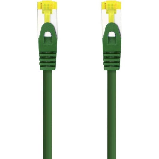 Nanocable Cable de Red Ethernet Rj45 LSZH Cat.6a SFTP AWG26 100% Cobre 2m Verde