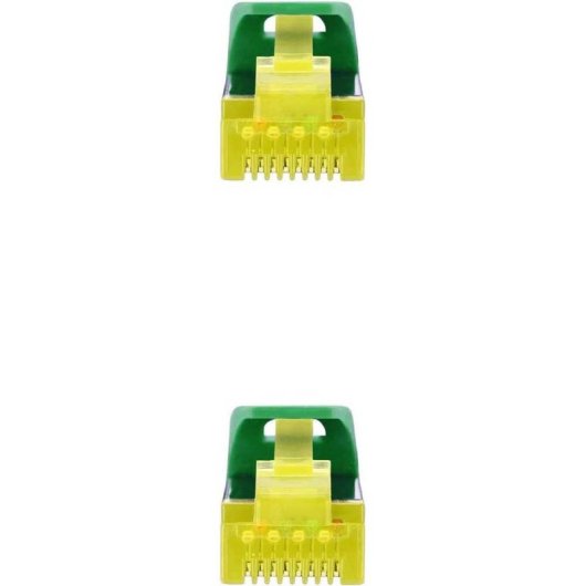Nanocable Cable de Red Ethernet Rj45 LSZH Cat.6a SFTP AWG26 100% Cobre 2m Verde