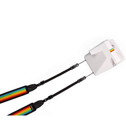 Polaroid Camera Strap Flat Correa para Cámara Polaroid Rainbow Black