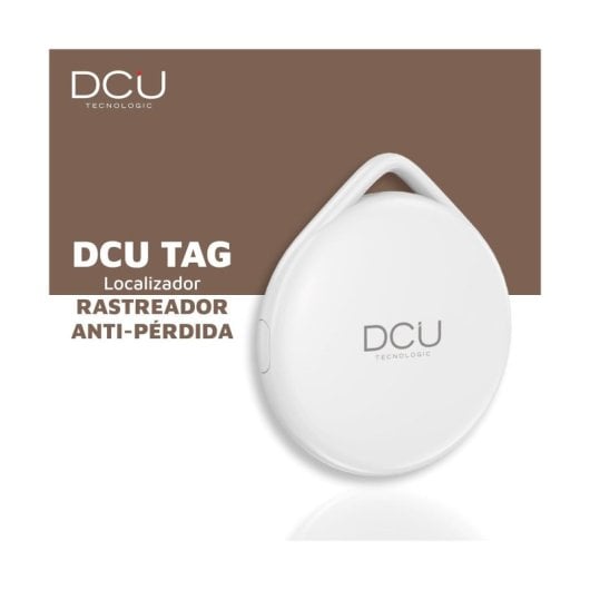 DCU Tag Rastreador Localizador Anti-pérdida Blanco