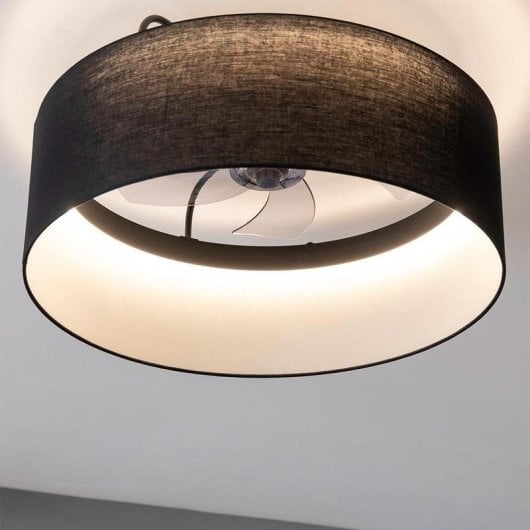 Ventilador de techo Cecotec EnergySilence LampAero 650 Black Design 20W LED control remoto