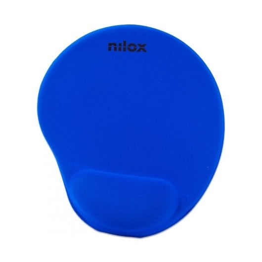 Nilox NXMPE02 Alfombrilla de Ratón Ergonómica Azul