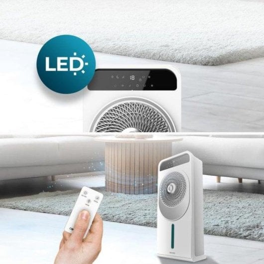 Climatizador Cecotec EnergySilence 5000 Cool Wave 28W 5L Oscilação 12 velocidades