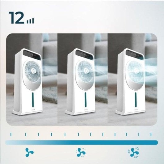 Climatizador Cecotec EnergySilence 5000 Cool Wave 28W 5L Oscilação 12 velocidades