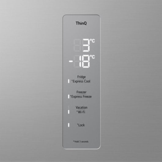 LG GBV3210DPY Frigorífico Combinado No Frost D Aço Inoxidável