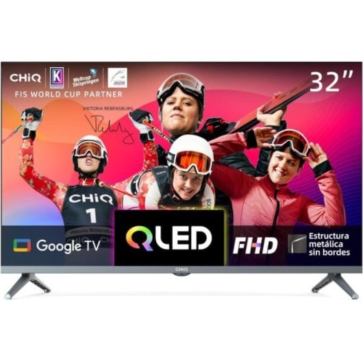 ChiQ L32QM8T Google TV QLED FHD HDR10 da 32 pollici