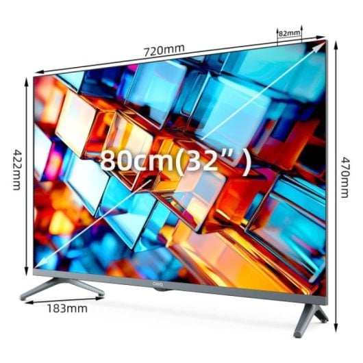 ChiQ L32QM8T 32" QLED FHD HDR10 Google TV
