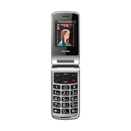 Beafon SL605 Teléfono para Mayores 2.4" Rojo