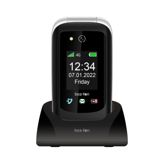 Téléphone senior Beafon SL720 4G 2,8 pouces, noir