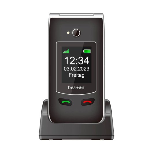 Beafon SL645 Plus Teléfono para Mayores 2.8" Negro