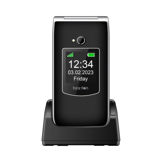 Beafon SL605 Teléfono para Mayores 2.4" Negro