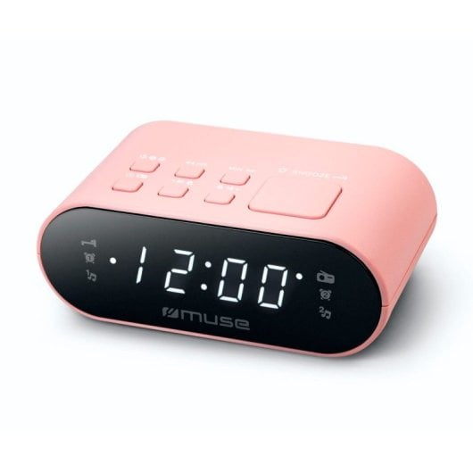Muse M-10 Radio Despertador Rosa