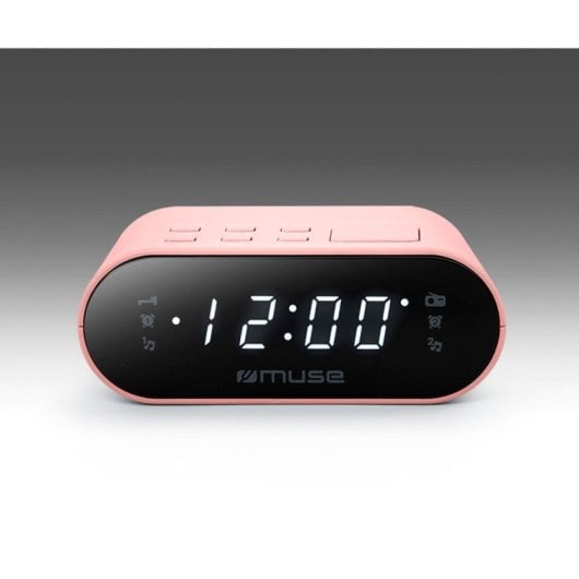 Muse M-10 Radio Despertador Rosa