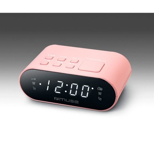 Muse M-10 Radio Despertador Rosa