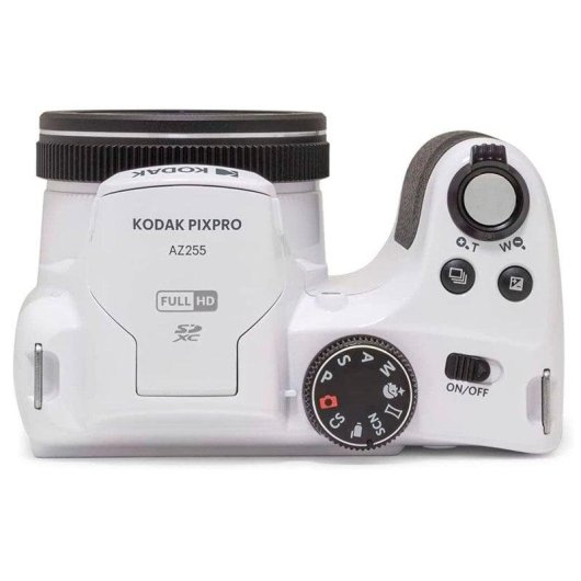 Caméra Bridge Kodak Pixpro AZ255 16MP Zoom 25x FHD Blanc