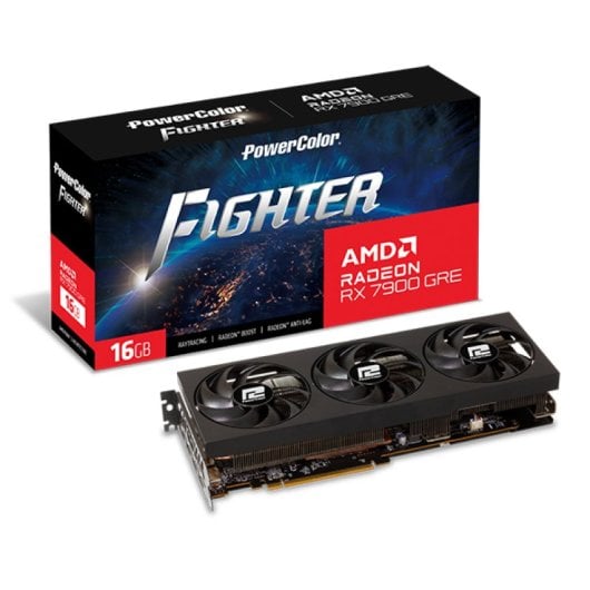 PowerColor Fighter Radeon RX 7900 GRE AMD 16 Go GDDR6