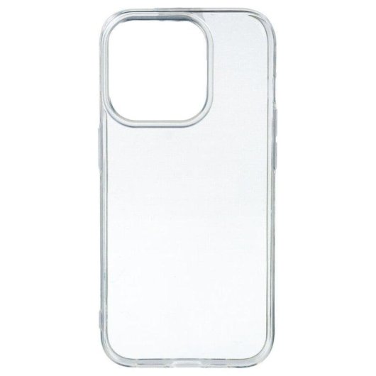 Capa La Casa de las Carcasas Silicone Transparente para iPhone 15 Pro Max