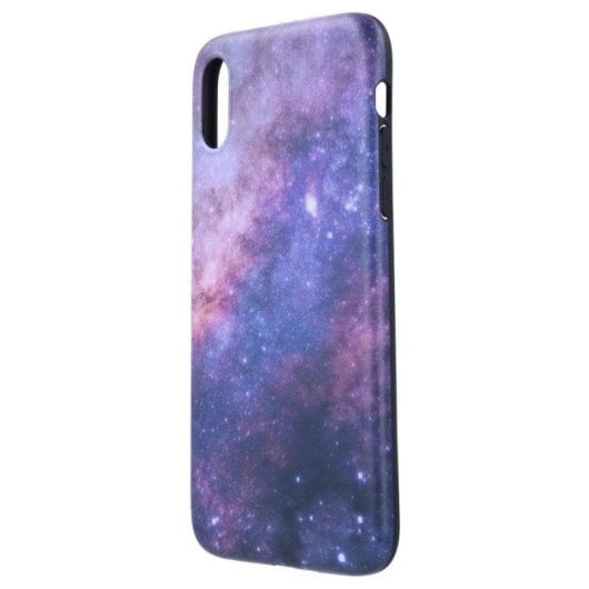 Coque pour mobile La Casa de las Carcasas Ultra Suave Silicone Noir Protection légère pour iPhone X