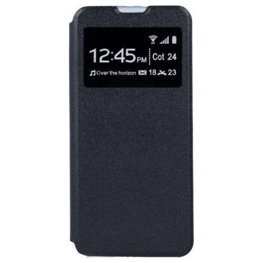 Funda para móvil La Casa de las Carcasas Tapa Negra Silicone para Xiaomi Redmi 12