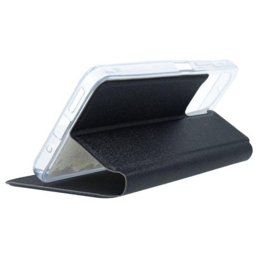 Funda para móvil La Casa de las Carcasas Tapa Negra Silicone para Xiaomi Redmi 12