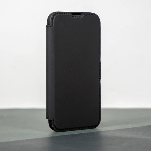 Funda para móvil La Casa de las Carcasas Tapa Negra Silicone para Xiaomi Redmi 12