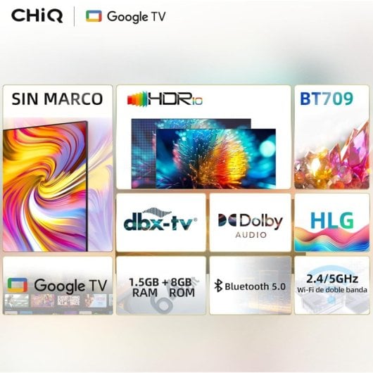 Smart TV LED HD Ready da 32" CHIQ L32G7B