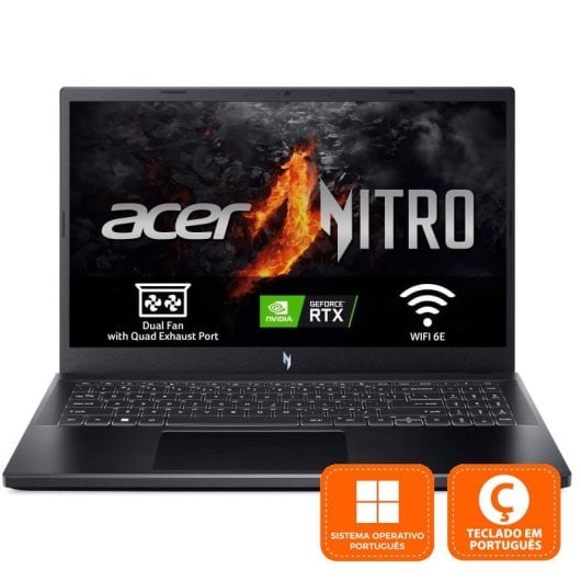 Acer Nitro V 15 ANV15-51 Intel Core i5-13420H/16GB/512GB SSD/RTX 4050/15.6" (PT)