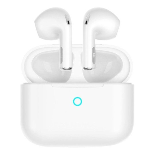 PcCom Essential Twins Auricular Bluetooth ENC Blanco