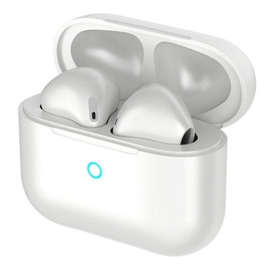 PcCom Essential Twins Auricular Bluetooth ENC Blanco