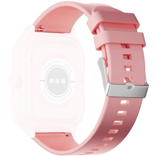 PcCom Essential Fit Max Strap Correa para Reloj Smartwatch Fit Max Silicona Rosa