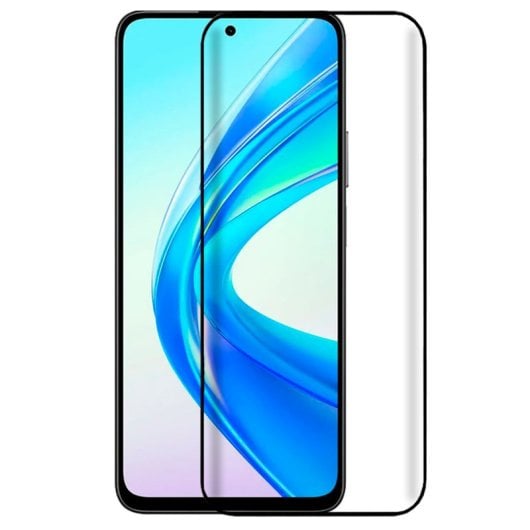 Cool Protector de Pantalla Cristal Templado FULL 3D Negro para Huawei Honor X7B