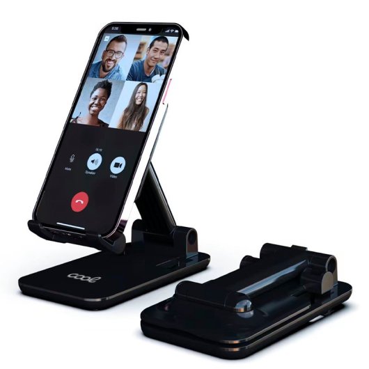 Supporto da tavolo universale per smartphone Cool nero