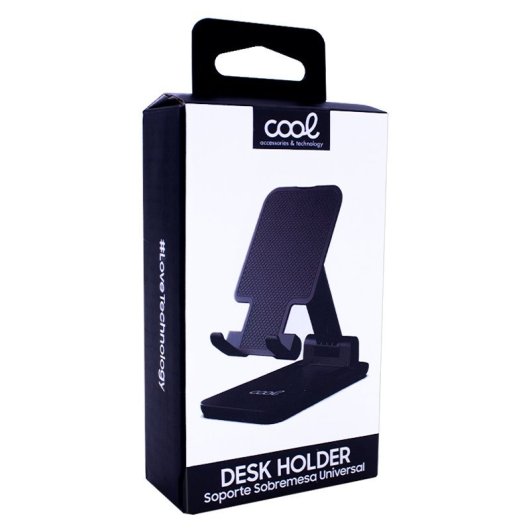 Supporto da tavolo universale per smartphone Cool nero