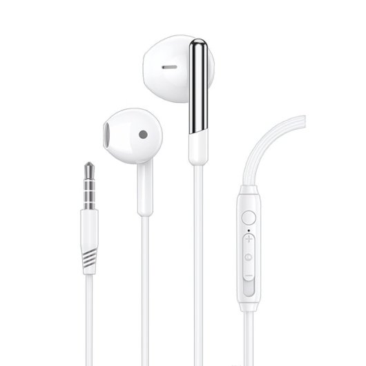Cool Care Casque stéréo 3,5 mm avec microphone Blanc