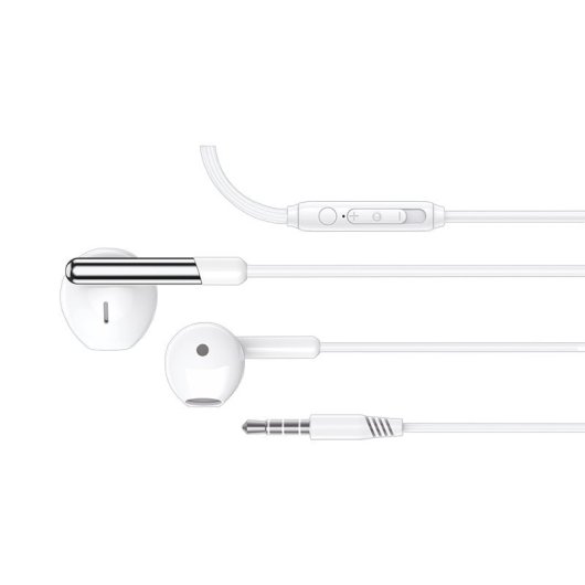 Cool Care Casque stéréo 3,5 mm avec microphone Blanc