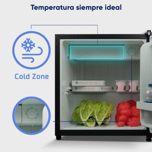 Origial COOL&FREEZE MINI 46L Frigorífico Mini E Negro