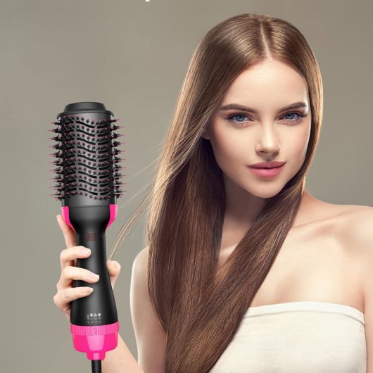 Klack Escova Profissional Alisador, Secador e Modelador com Tecnologia de Turmalina 1000W