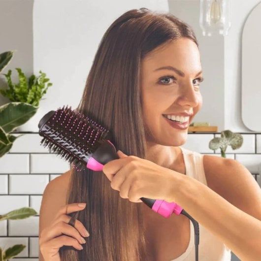 Klack Escova Profissional Alisador, Secador e Modelador com Tecnologia de Turmalina 1000W