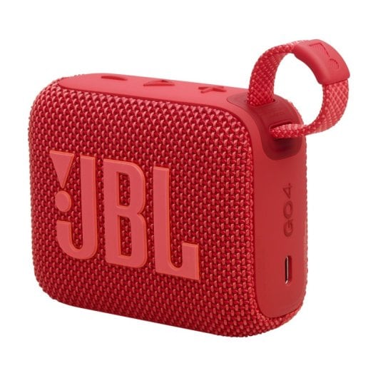 COLONNE PORTABLE JBL GO 4 BT IP67, USB-C VERMELHO