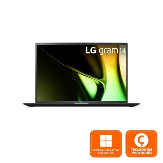 NB LG GRAM 14Z90S 14&quot; WUXGA IPS 350NITS DCI-P3 99% U7-155H 16GB 512GB SSD ULTRA-SLIM W11H 3 anni