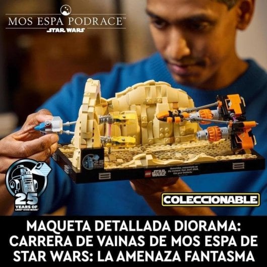LEGO Star Wars Diorama Podrace de Mos Espa 75493 pièces