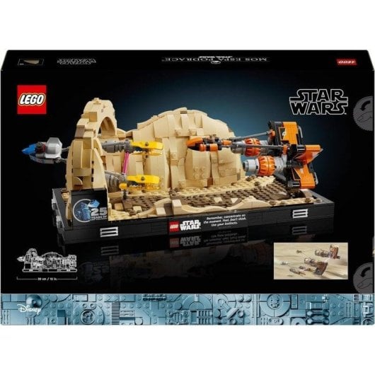 LEGO Star Wars Diorama Podrace de Mos Espa 75493 pièces
